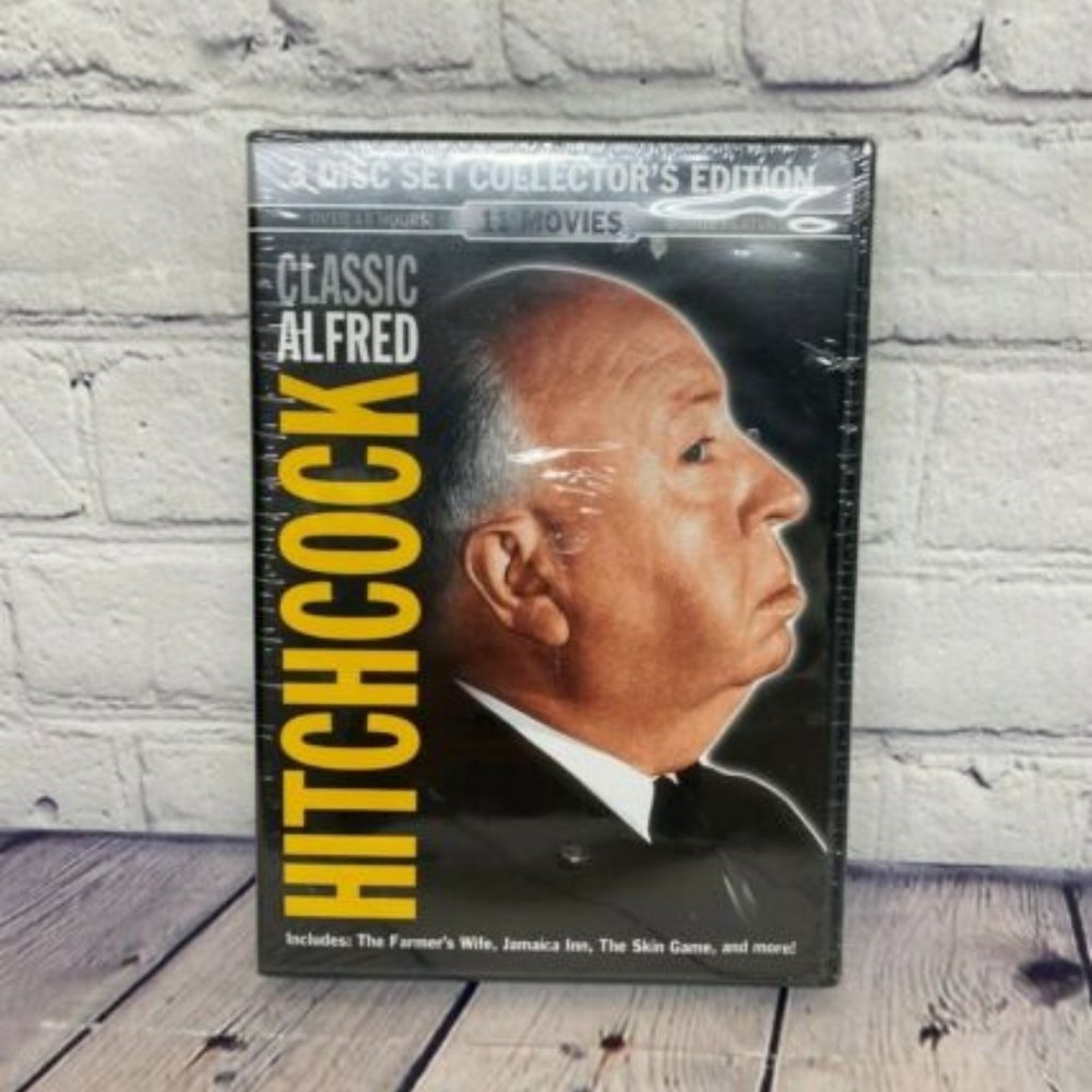Alfred Hitchcock DVD - 3-Disc Set Collectors Edition 2008 Set - ALL REGIONS